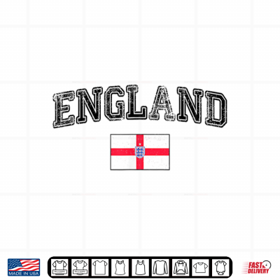 Design England Flag English Pride Roots Shirt