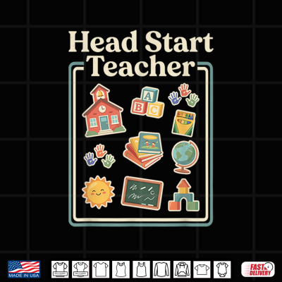 Design Head Start Teacher Childhood Education Teachers Kids Shirt