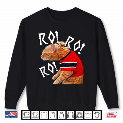 Sweatshirt Ro Ro Ro Norway Norwegian Cat El Michi Funny Meme Shirt