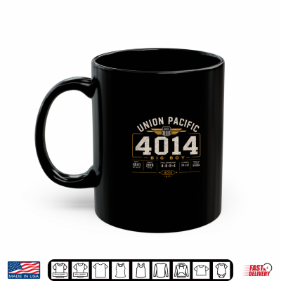 Mug Big Boy 4014 Steam Train Vintage Railroad Shirt