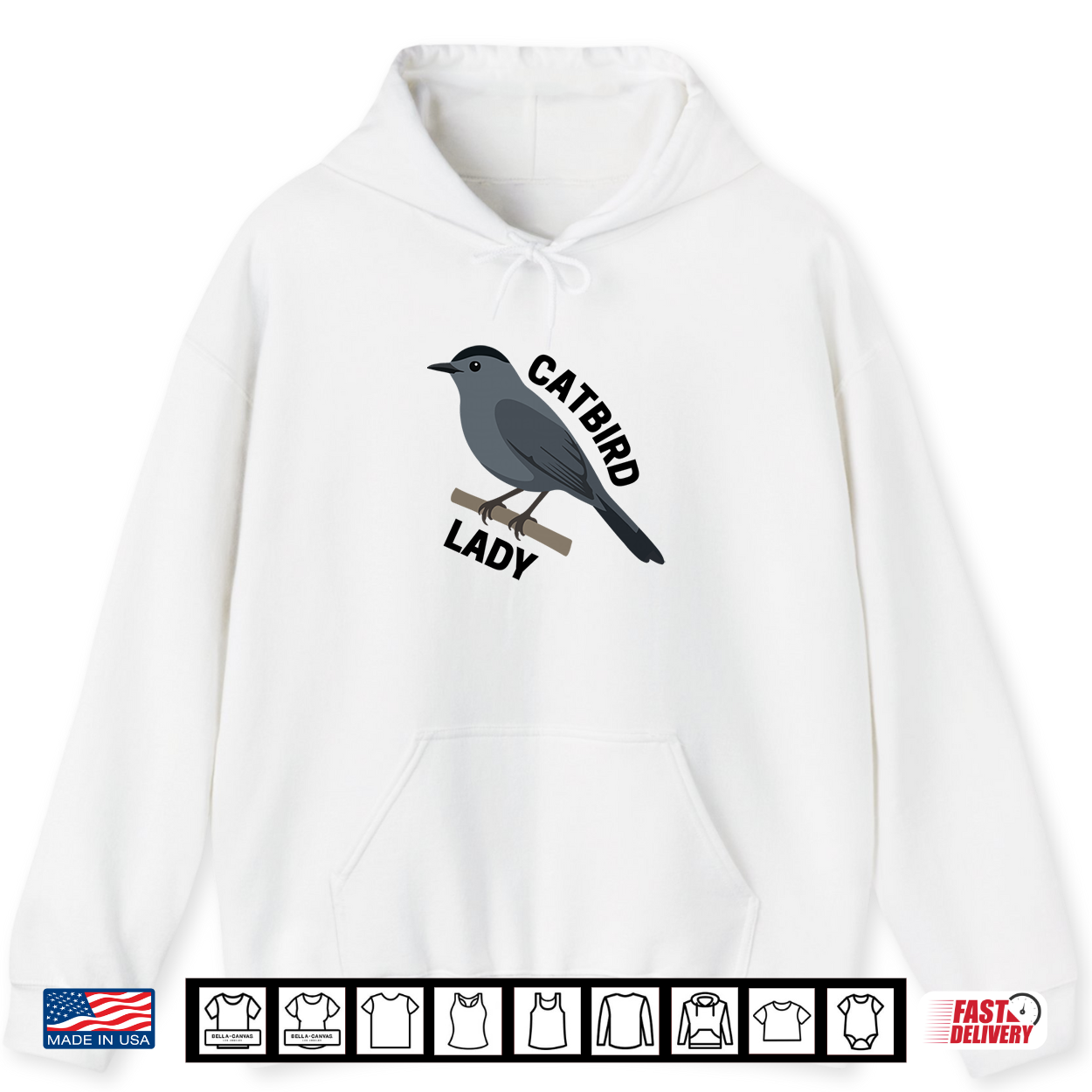 Funny Cute Catbird Lady Shirt Funny Cute Catbird Lady Shirt