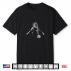 Giraffeccino Vintage Giraffe Coffee Lover Illustration Premium Tri Blend Shirt