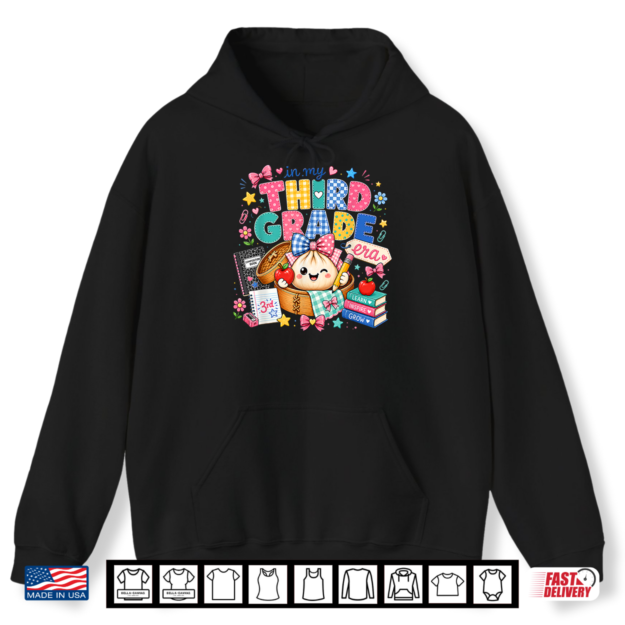 In My Third Grade Dumpling For Girls Teacher Back To School Shirt In My Third Grade Dumpling For Girls Teacher Back To School Shirt