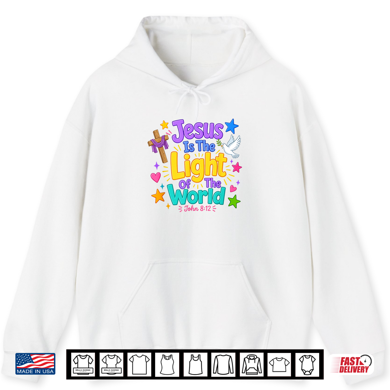 Jesus Is The Light Of The World John 8 12 Vbs Shirt Jesus Is The Light Of The World John 8 12 Vbs Shirt