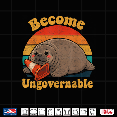 Design Neil The Seal Become Ungovernable Funny Elephant Seal Meme Shirt