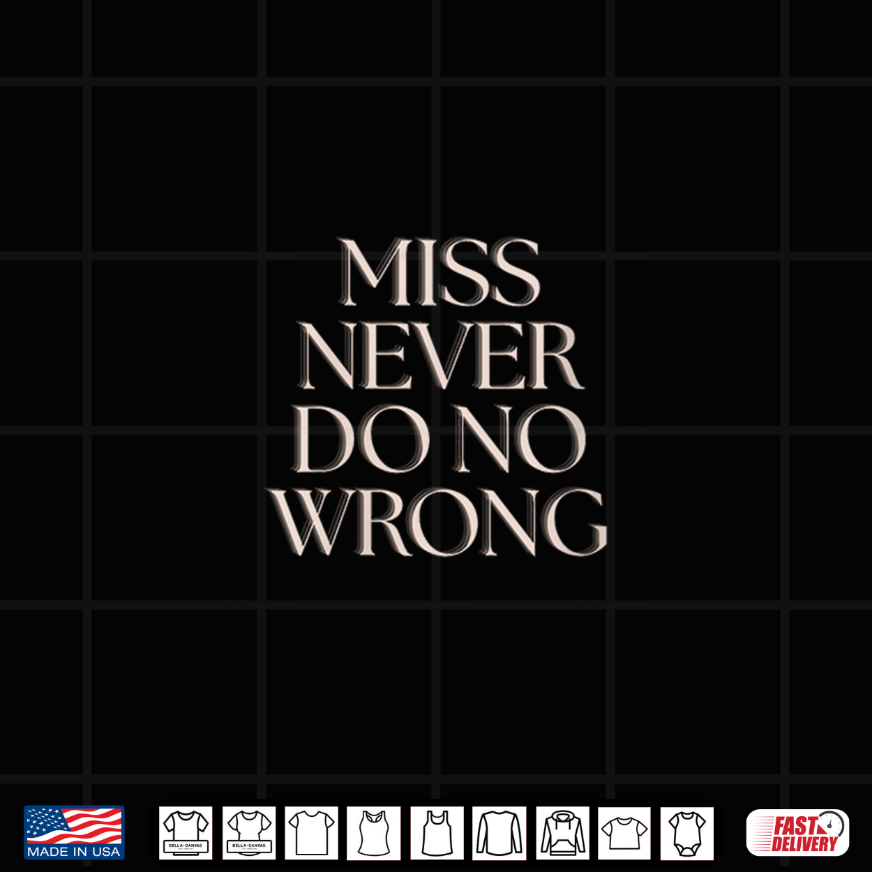 Never Do No Wrong Shirt Never Do No Wrong Shirt