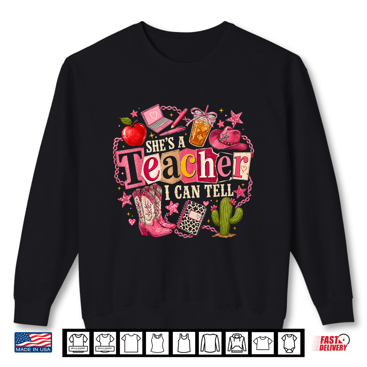 Shes A Teacher I Can Tell Western Classroom Art Shirt Shes A Teacher I Can Tell Western Classroom Art Shirt