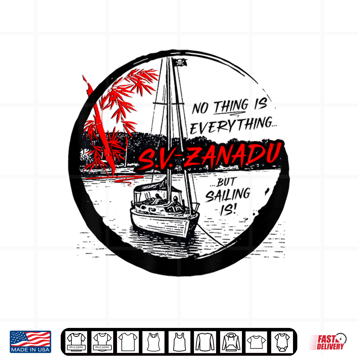 Sailing Vessel Zanadu Shirt Sailing Vessel Zanadu Shirt
