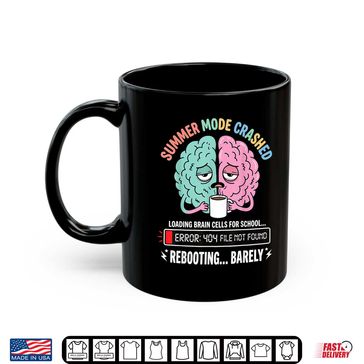 Summer Mode Crashed Loading Brain Cells For Back To School Shirt Summer Mode Crashed Loading Brain Cells For Back To School Shirt