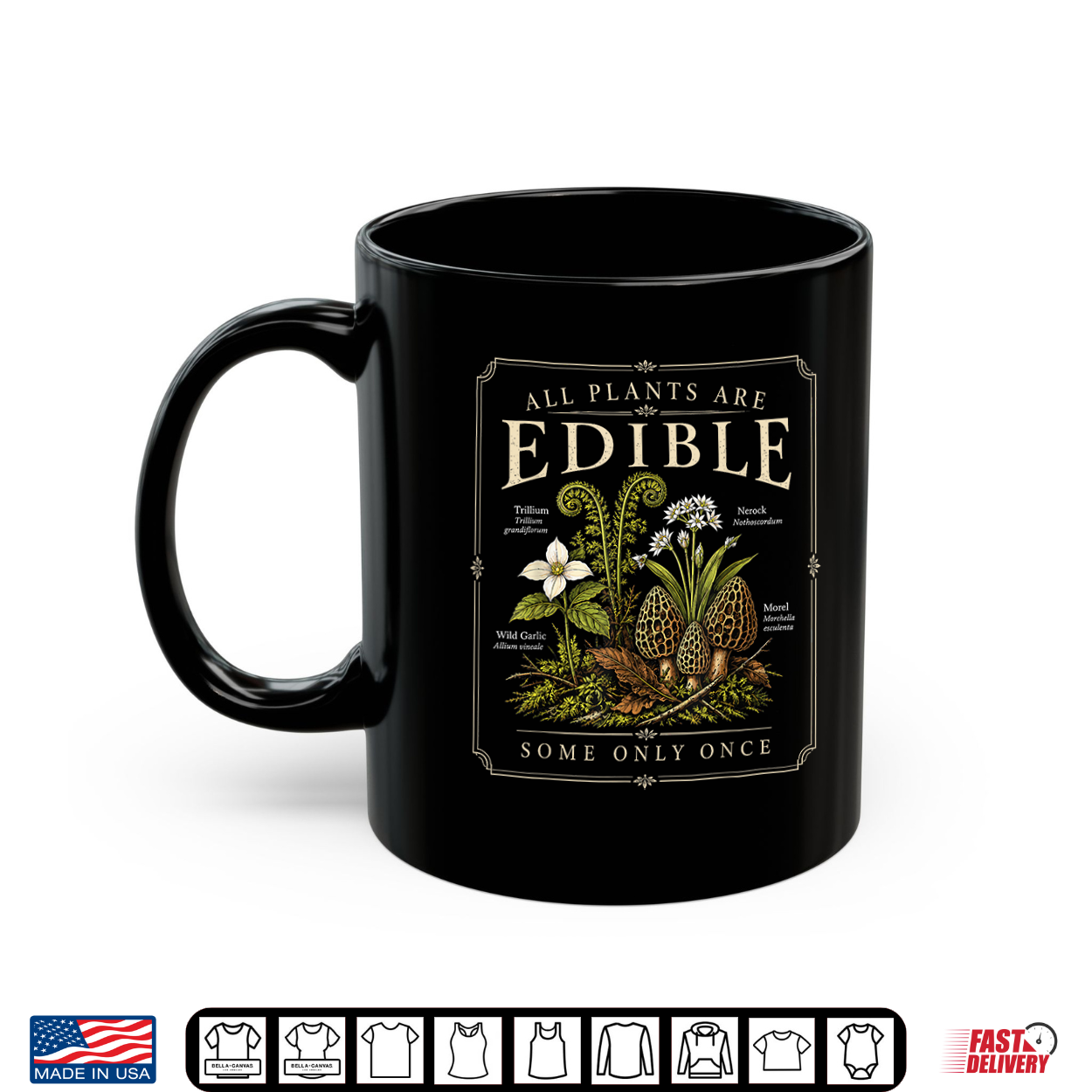 All Plants Edible Some Only Once Funny Gardening Halloween Shirt All Plants Edible Some Only Once Funny Gardening Halloween Shirt