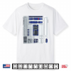 Halloween Robot Costume Funny Sci Fi Men Women Boys Kids Shirt