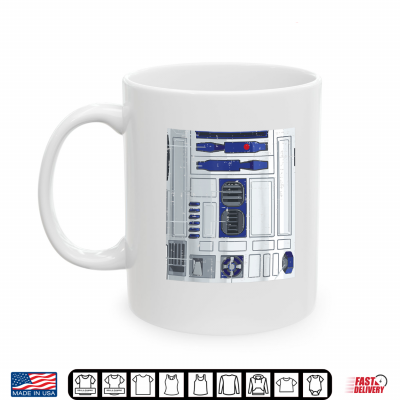 Mug Halloween Robot Costume Funny Sci Fi Men Women Boys Kids Shirt