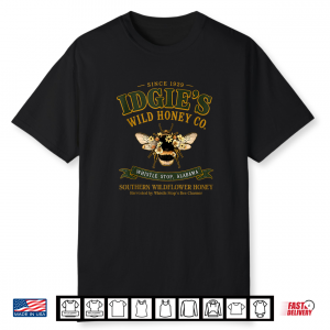 Idgie’S Wild Honey Co Southern Whistle Stop Café Graphic Shirt