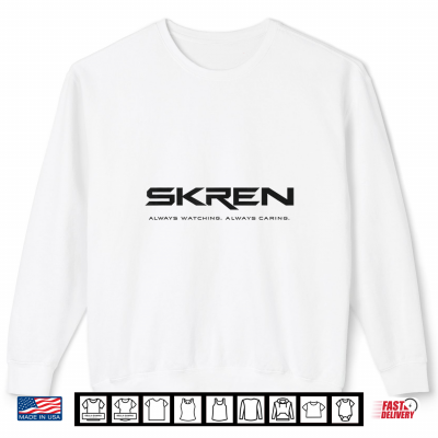 Skren Always Watching Always Caring Corporate Logo Shirt 2 Sweatshirt Skren Always Watching Always Caring Corporate Logo Shirt