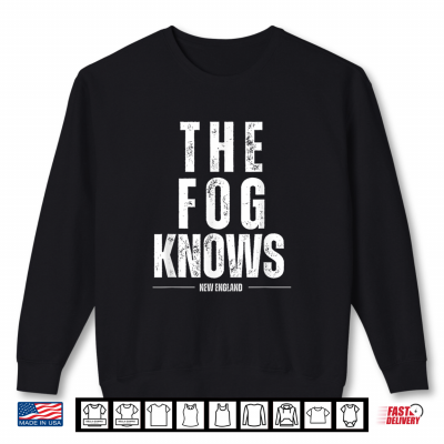 Sweatshirt The Fog Knows Coastal Gothic New England Horror Vintage Shirt