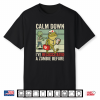 Calm Down I’Ve Resuscitated A Zombie Before Halloween Nurse Shirt