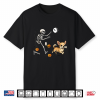 Funny Chihuahua Steals Skeleton Bone Halloween Dog Lover Shirt