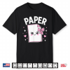 Halloween Paper Scissors Rock Matching Cute Paper Costume Shirt