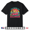 Just Waiting For Halloween Spooky Summer Skeleton Men Women Shirt