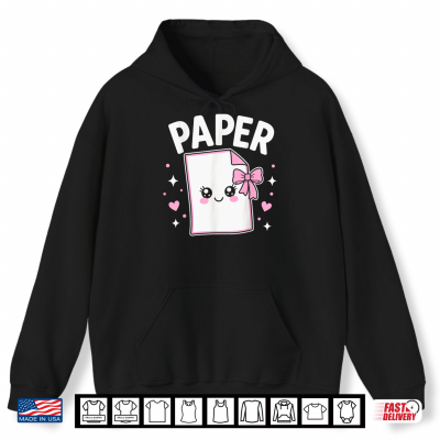 Halloween Paper Scissors Rock Matching Cute Paper Costume Shirt 1 Hoodie Halloween Paper Scissors Rock Matching Cute Paper Costume Shirt