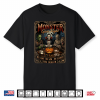 Monster Game Night Funny Halloween Card Player Graphic Shirt