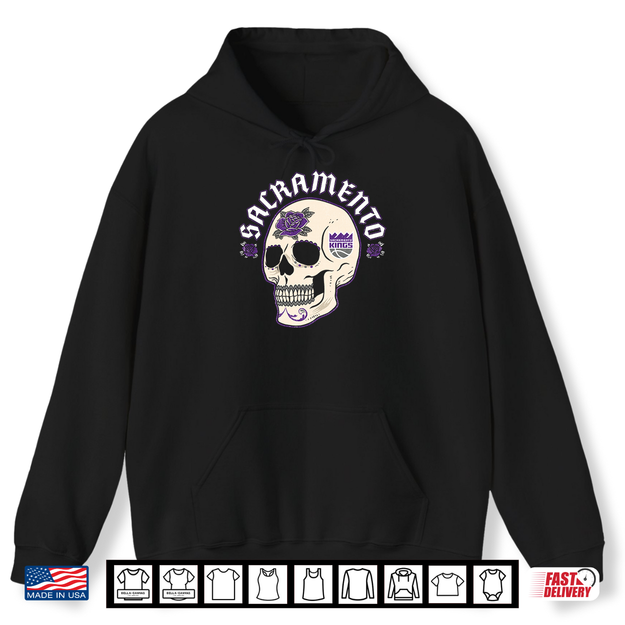 Nba Sacramento Kings Halloween Skull Shirt Nba Sacramento Kings Halloween Skull Shirt