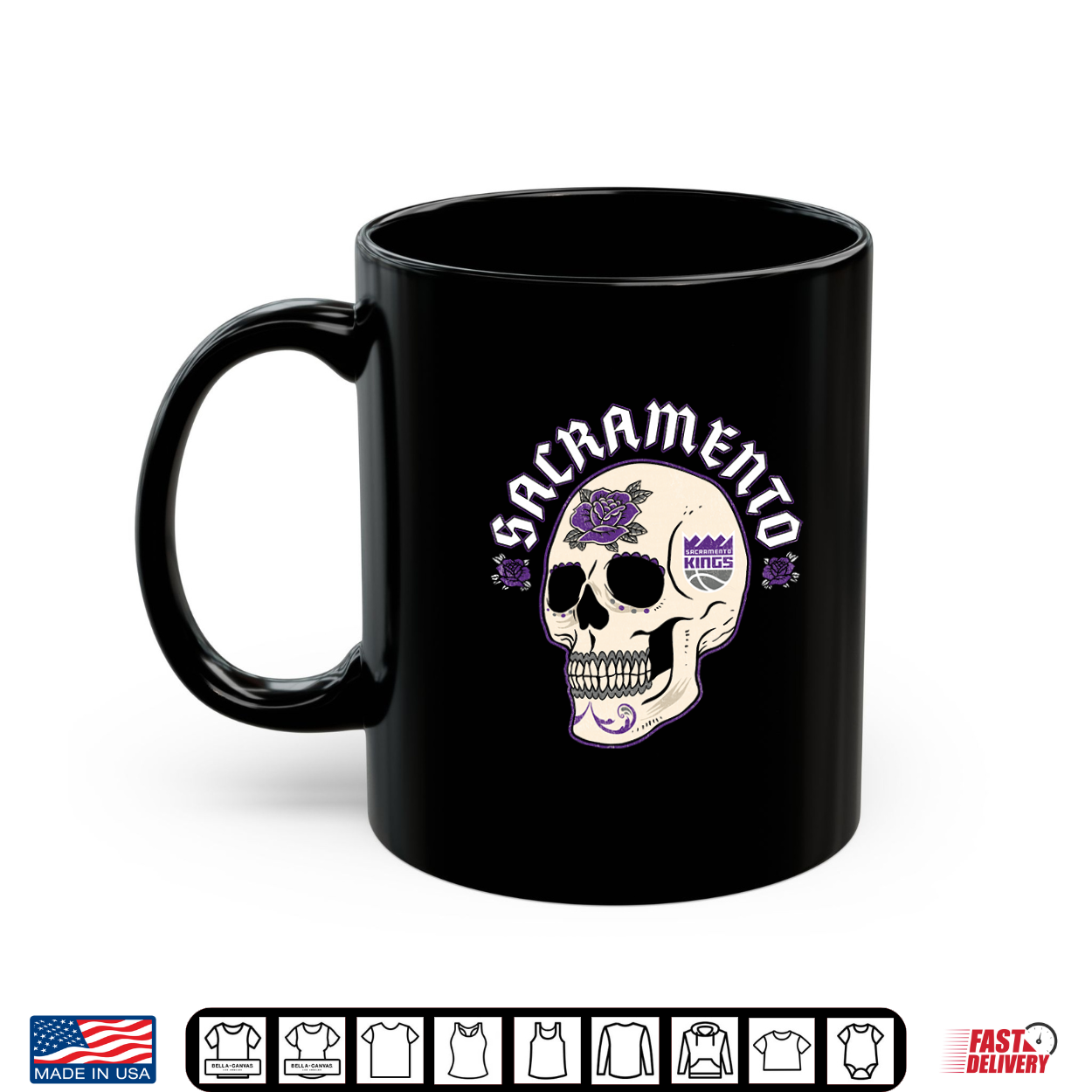 Nba Sacramento Kings Halloween Skull Shirt Nba Sacramento Kings Halloween Skull Shirt