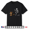 Yorkie Dog Skeleton Halloween Spooky Puppy Lover Shirt