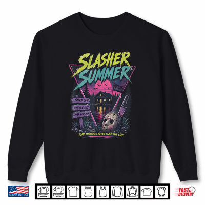 Sweatshirt Vintage Summerween Slasher Summer 80s Cute Halloween Classic Shirt