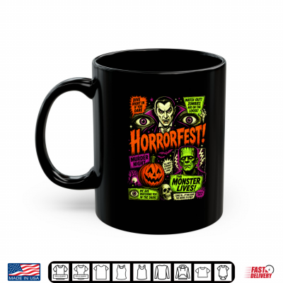 Mug Vintage Horror Movie Shirt