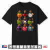 Halloween Potion Characters Spooky Cute Monsters Girls Women Shirt