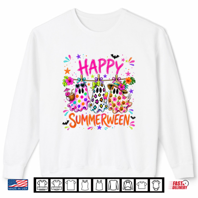 Sweatshirt Happy Summerween Shirt