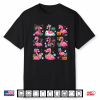 Pink Flamingo Summerween Halloween Girls Women Shirt