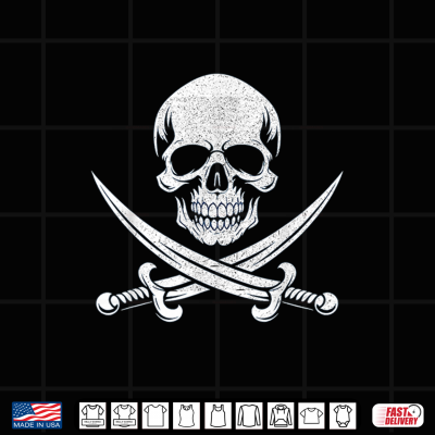 Skull And Cross Sword Bone Pirate Roger Jolly Halloween Shirt 3 Design Skull and Cross Sword Bone Pirate Roger Jolly Halloween Shirt