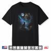 Tortoiseshell Cat Howling At Moon Vintage Cat Halloween Shirt