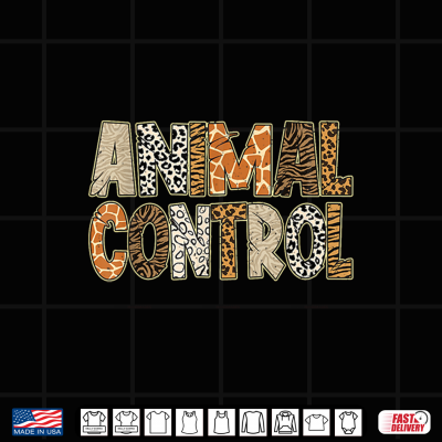 Design Zoo Animal Control Halloween Costume Funny Safari Zookeeper Shirt