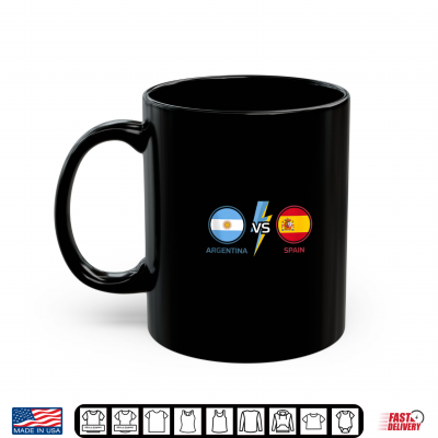Argentina Vs Spain Flag Design Shirt 3 Mug Argentina Vs Spain Flag Design Shirt