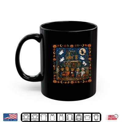 Mug 90s Bears Halloween Trick Or Treat Fall Season Boys Girls Shirt