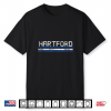 Hartford Connecticut Retro Vintage Weathered Throwback Shirt