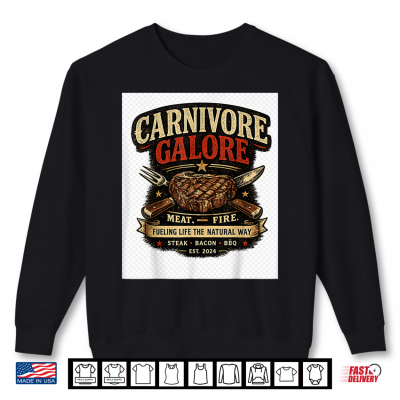 Sweatshirt Its A Lifestyle Eat More Meat Shirt
