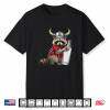 Norway Raccoon Holding Bottle Norwegian Humor For Men Women Shirt