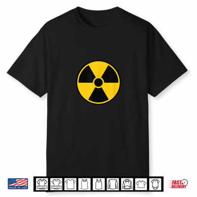 Nuclear Radiation Symbol Science Fiction Movies Techs Shirt