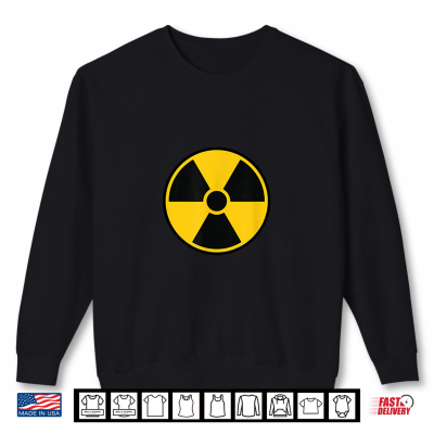Sweatshirt Nuclear Radiation Symbol Science Fiction Movies Techs Shirt