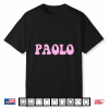 Sing To Me Paolo Funny Quote Womens Mens Trending Outfit Comfort Colors Crop Top Shirt