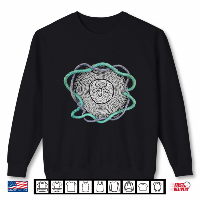 Sweatshirt Sand Dollar Medusa Coastal Wildlife Art by Rebecca Hooper Shirt