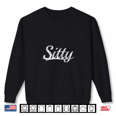Sitty Vintage Inspired Throwback Style Varsity Classic Shirt 2 Sweatshirt Sitty Vintage Inspired Throwback Style Varsity Classic Shirt