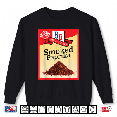 Sweatshirt Smoked Paprika Spice Group Condiment Family Matching Costume Shirt