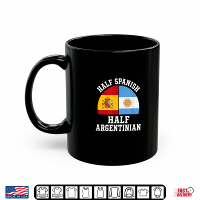 Mug Spanish Argentinian Half Spain Argentina Espana Argentina Shirt