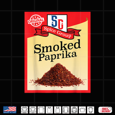 Design Smoked Paprika Spice Group Condiment Family Matching Costume Shirt