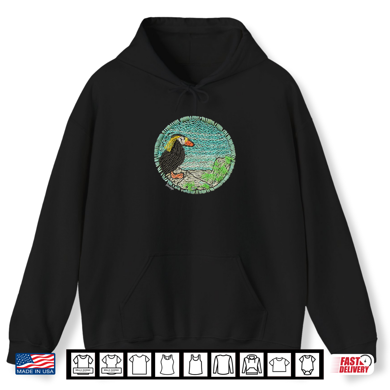 Tufted Puffin Coastal Wildlife Art By Rebecca Hooper Shirt Tufted Puffin Coastal Wildlife Art By Rebecca Hooper Shirt